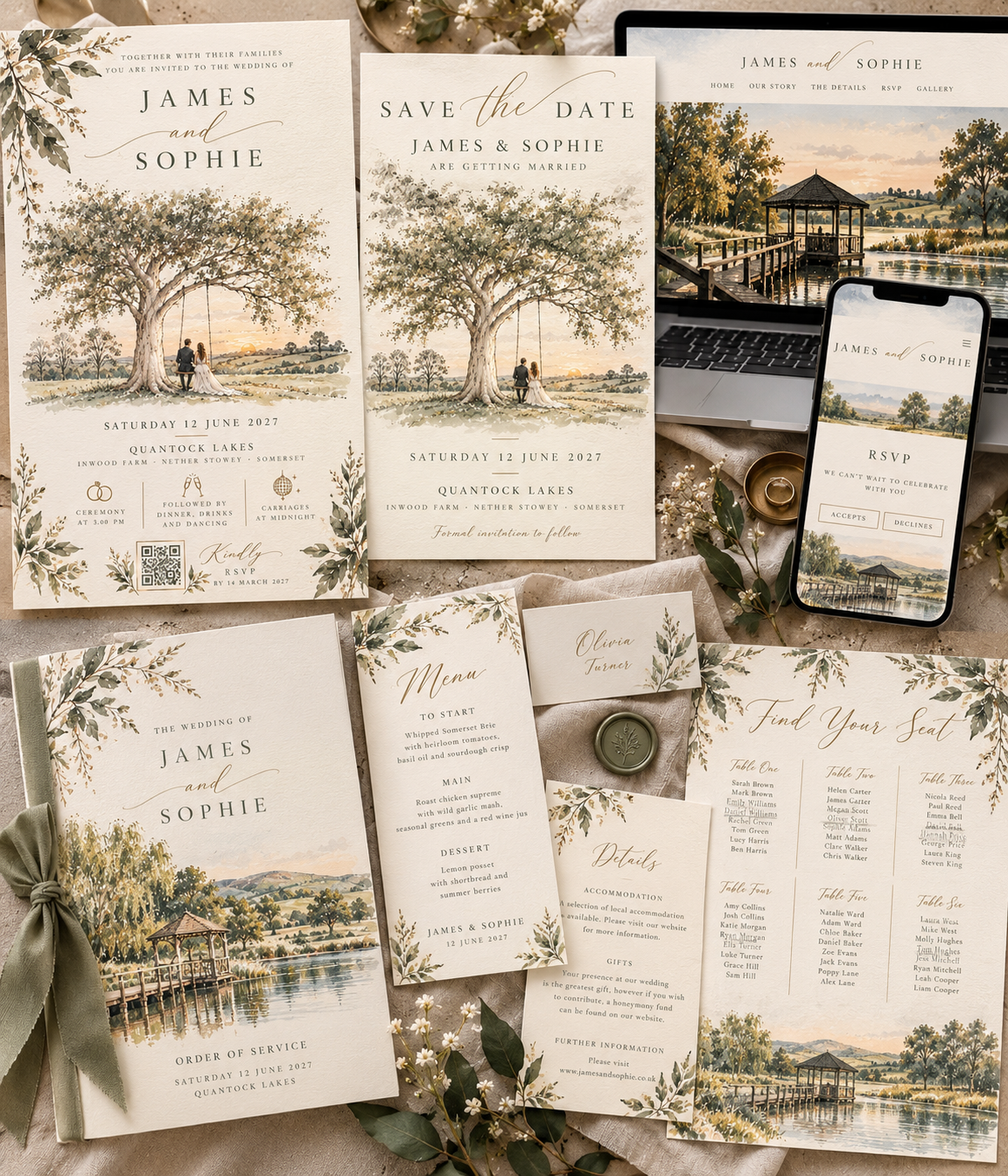 Venue themed Invitation