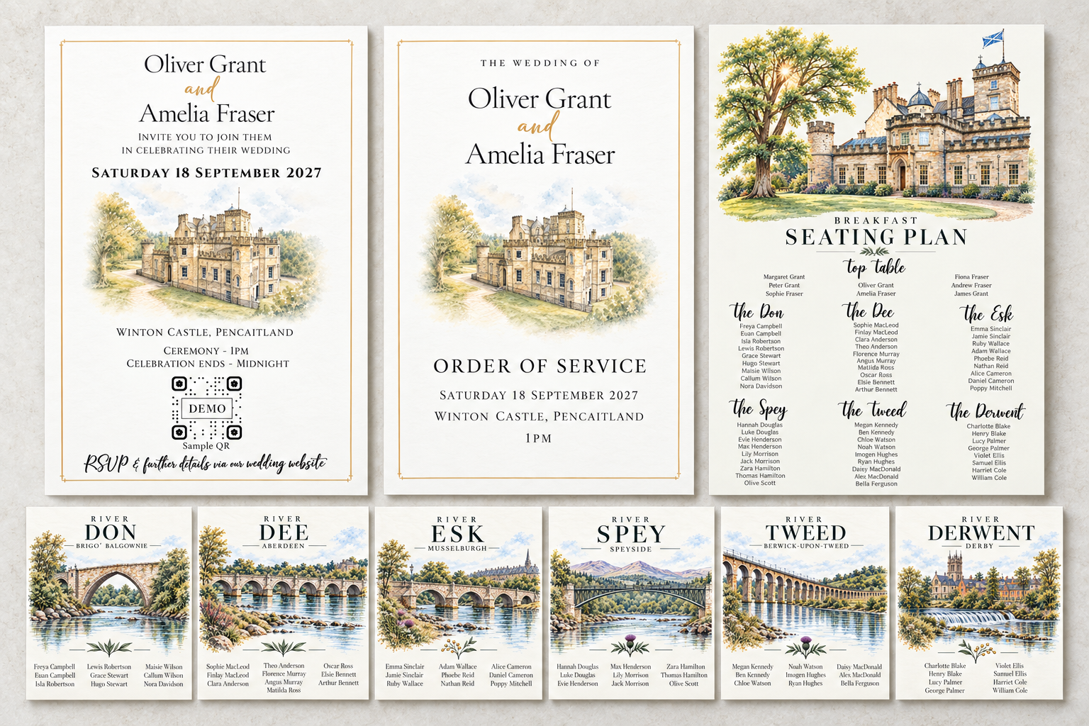 Oliver & Amelia Wedding Suite